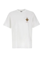White Plafond Orne De Musique Short Sleeve T?Shirt