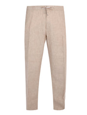 Linen drawcord pants