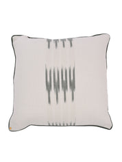 Peshtemal ikat cotton pillow