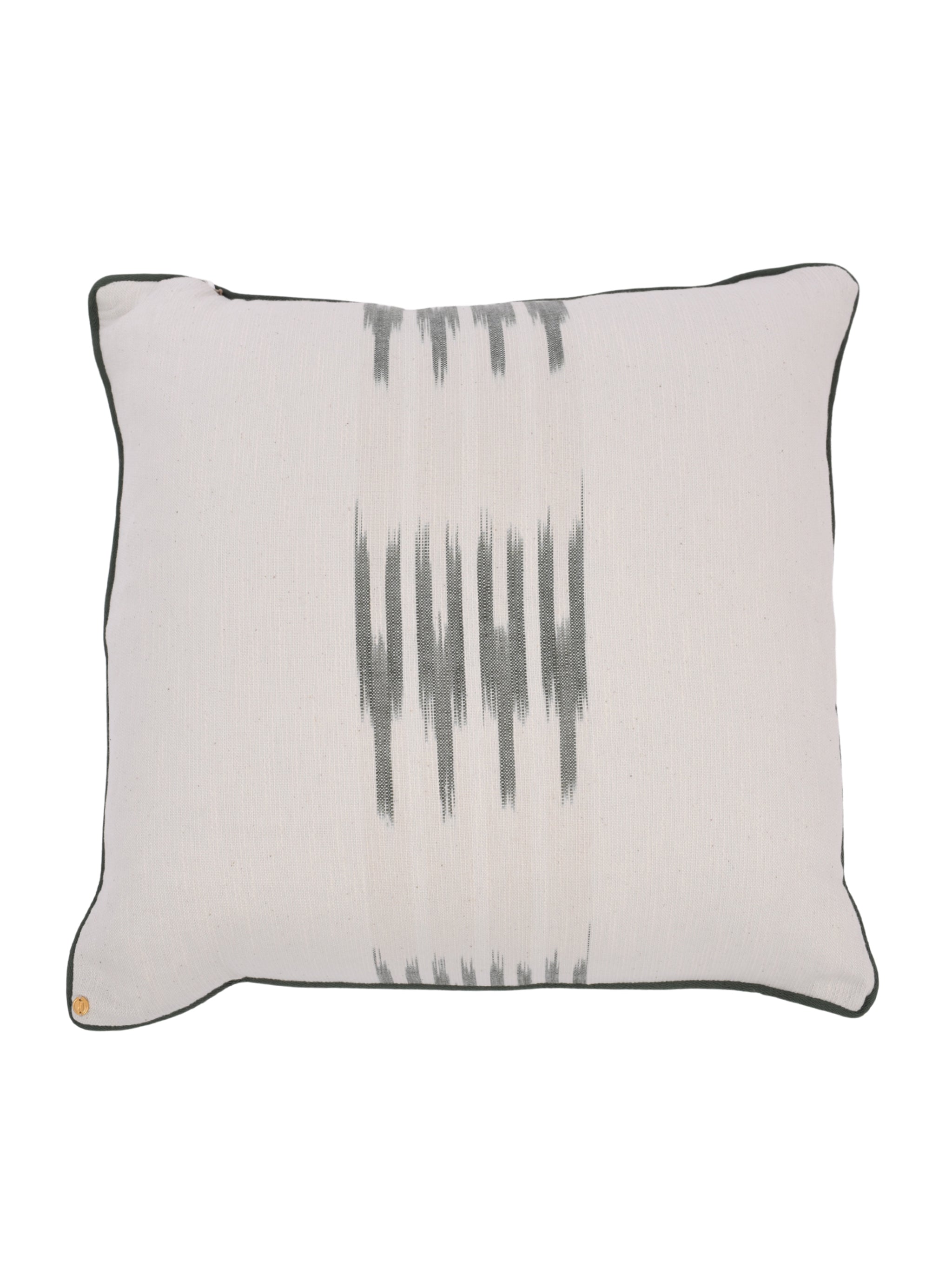 Peshtemal ikat cotton pillow