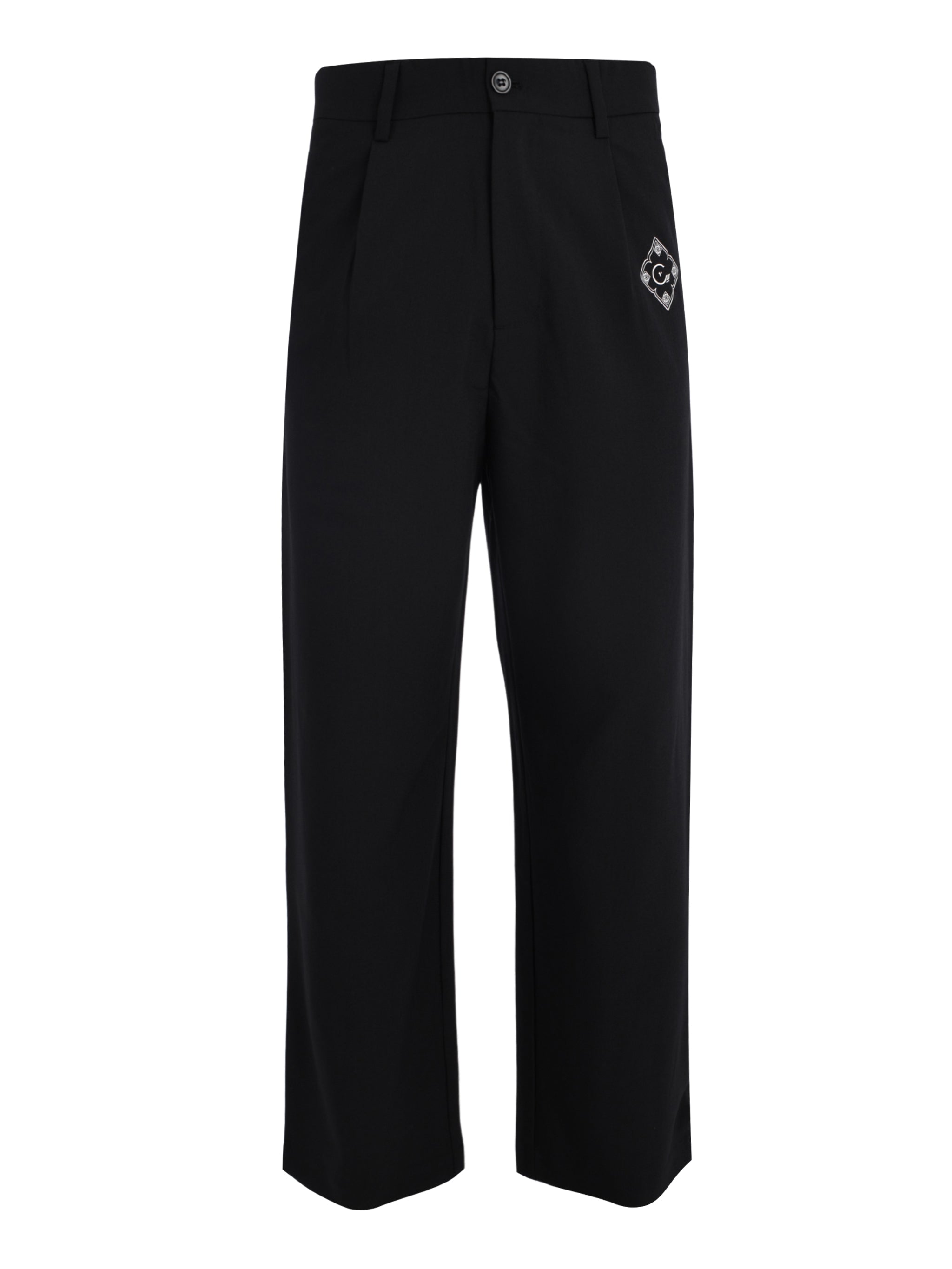 CENMAR BLACK FORMAL STRAIGHT LEG PANTS