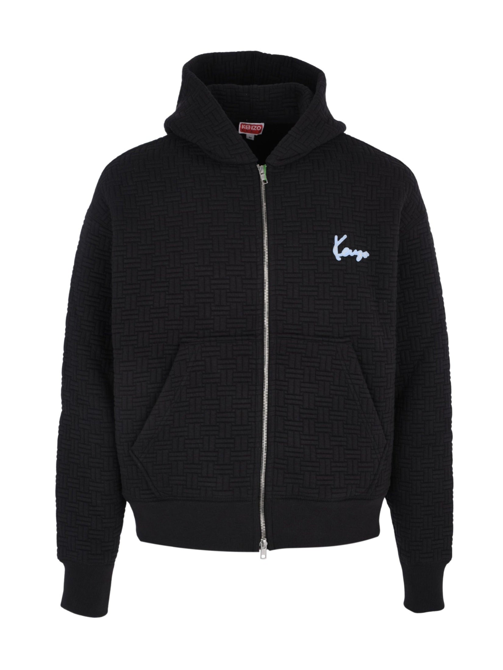 Kenzo weave embroidered boxy f