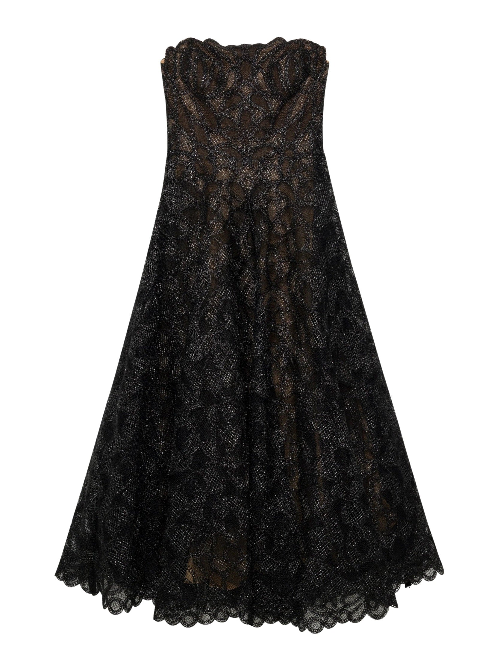 Elvina bustier midi dress