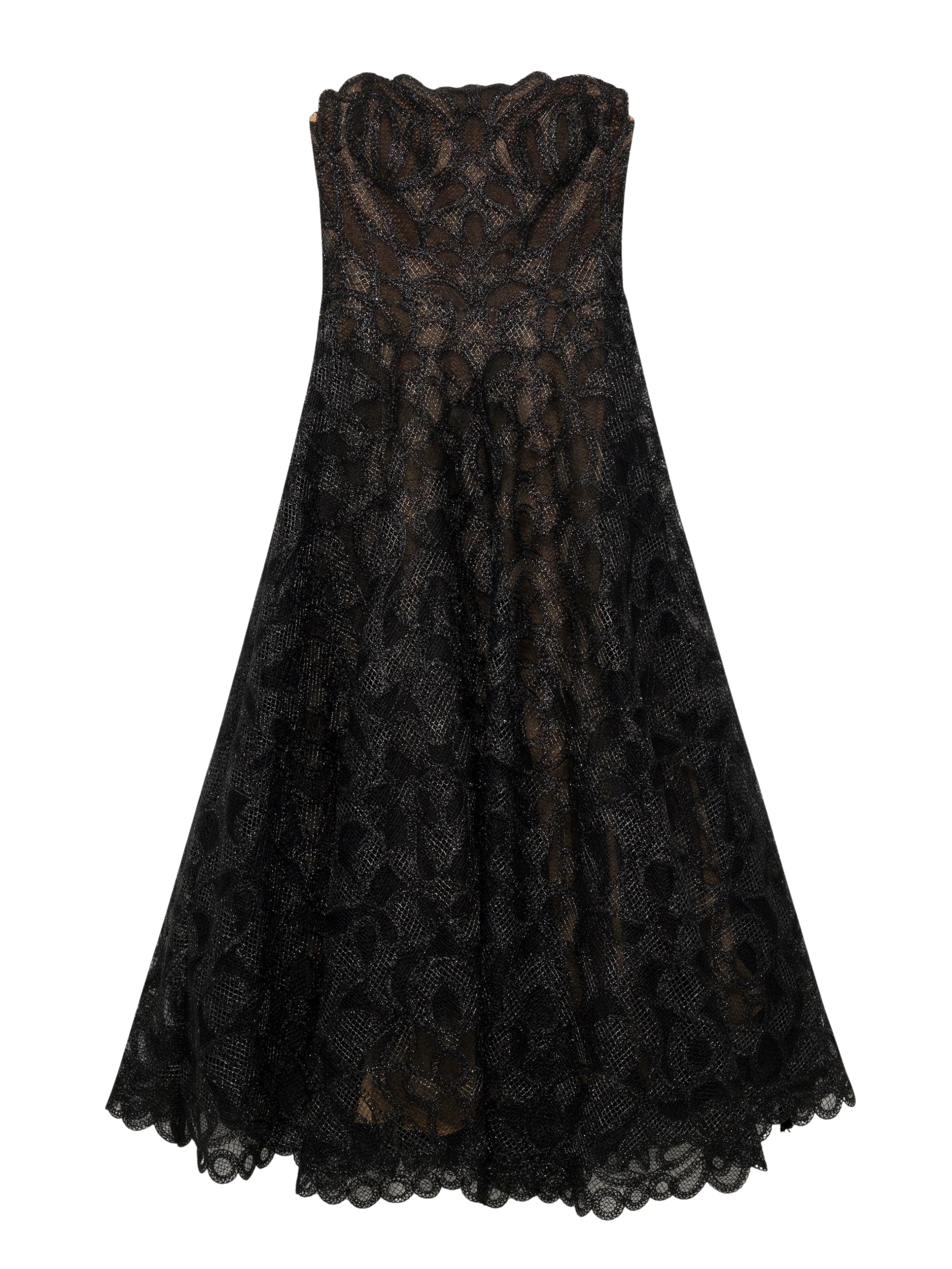 Elvina Bustier Midi Dress