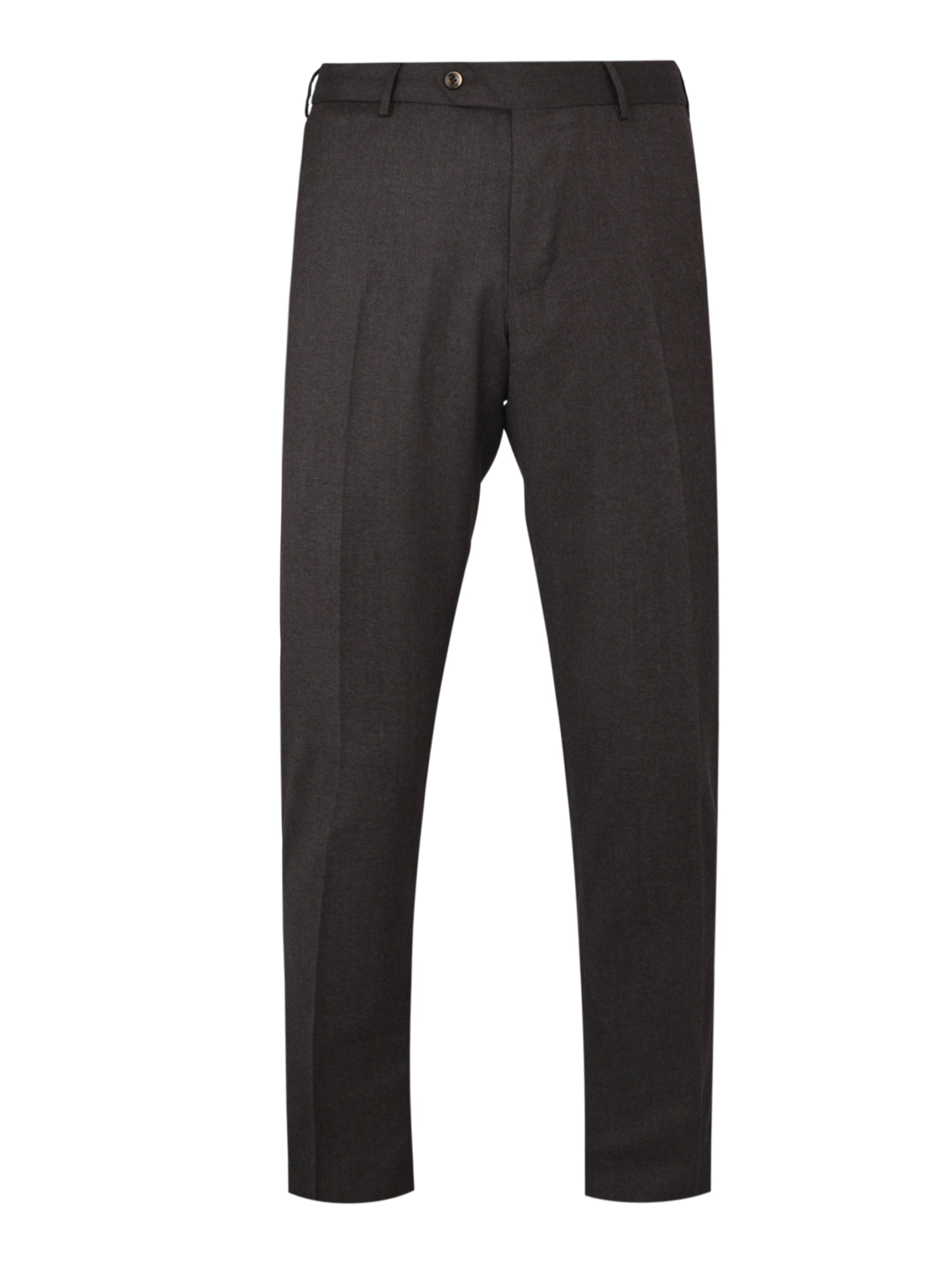 Pantalone slim flat front diagonal pockets elastic waistband with drawstring unfinished b.