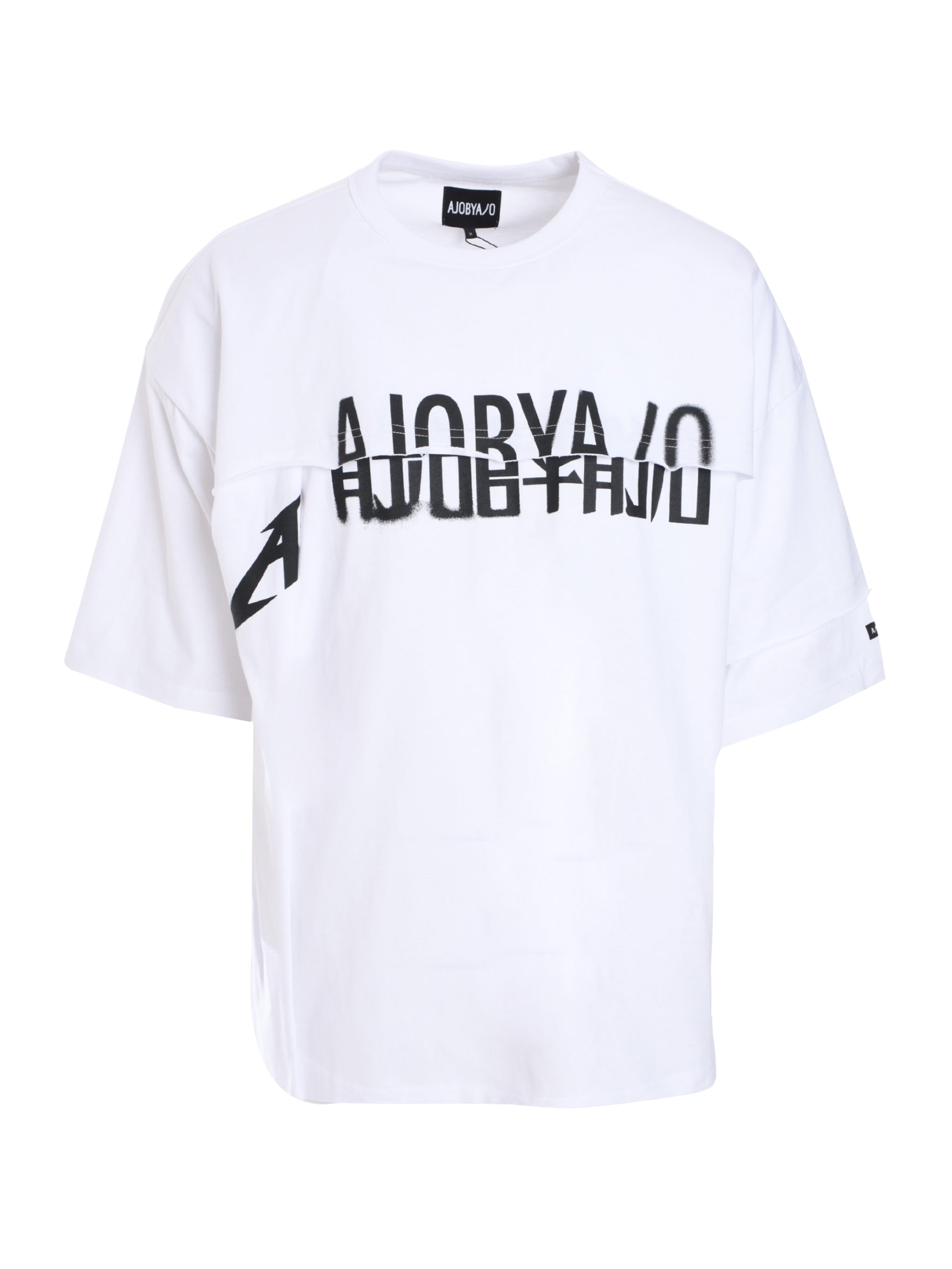 TRI LOGO MIXED T-SHIRT