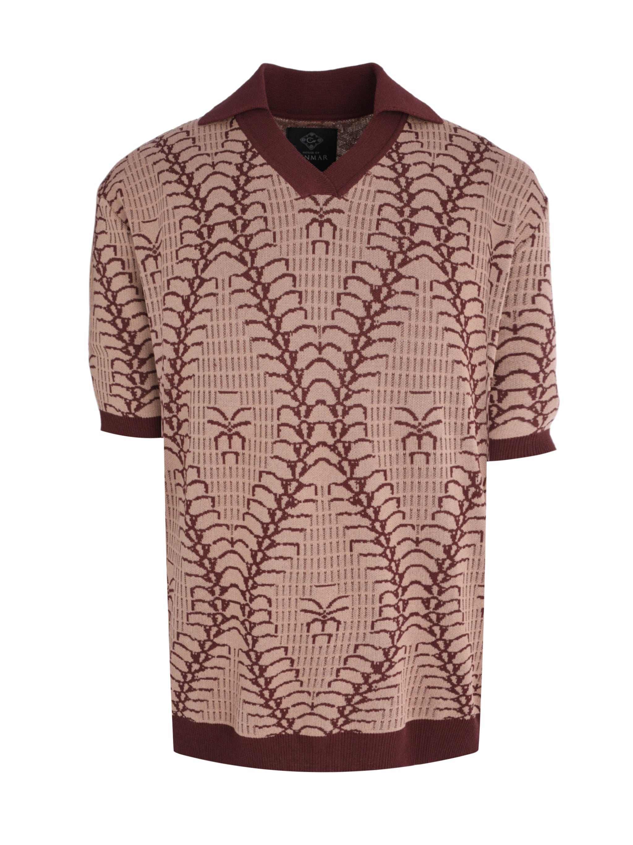 CENMAR KNIT BROWN SHIRT