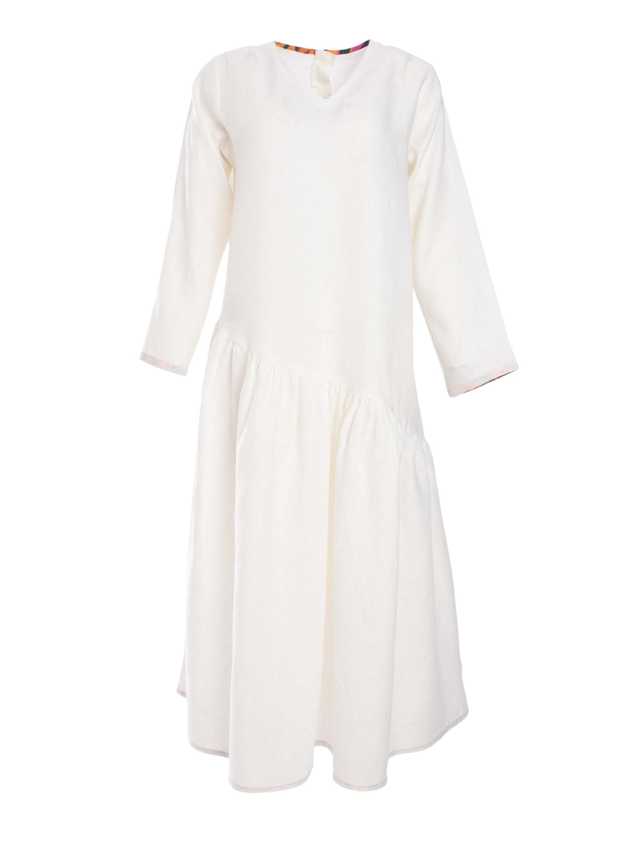 LONG LINEN DRESS