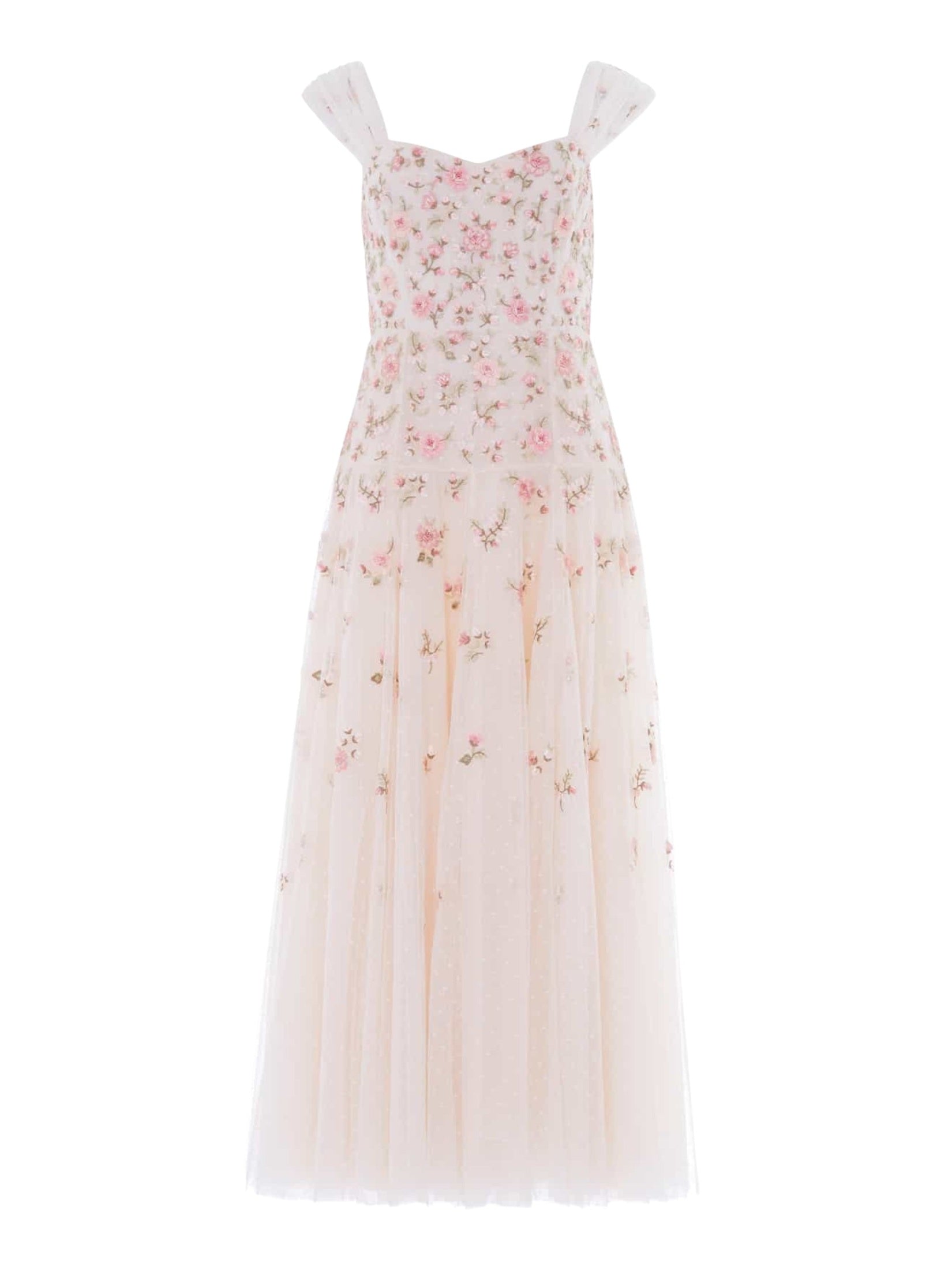 Mayflower ditsy ankle gown