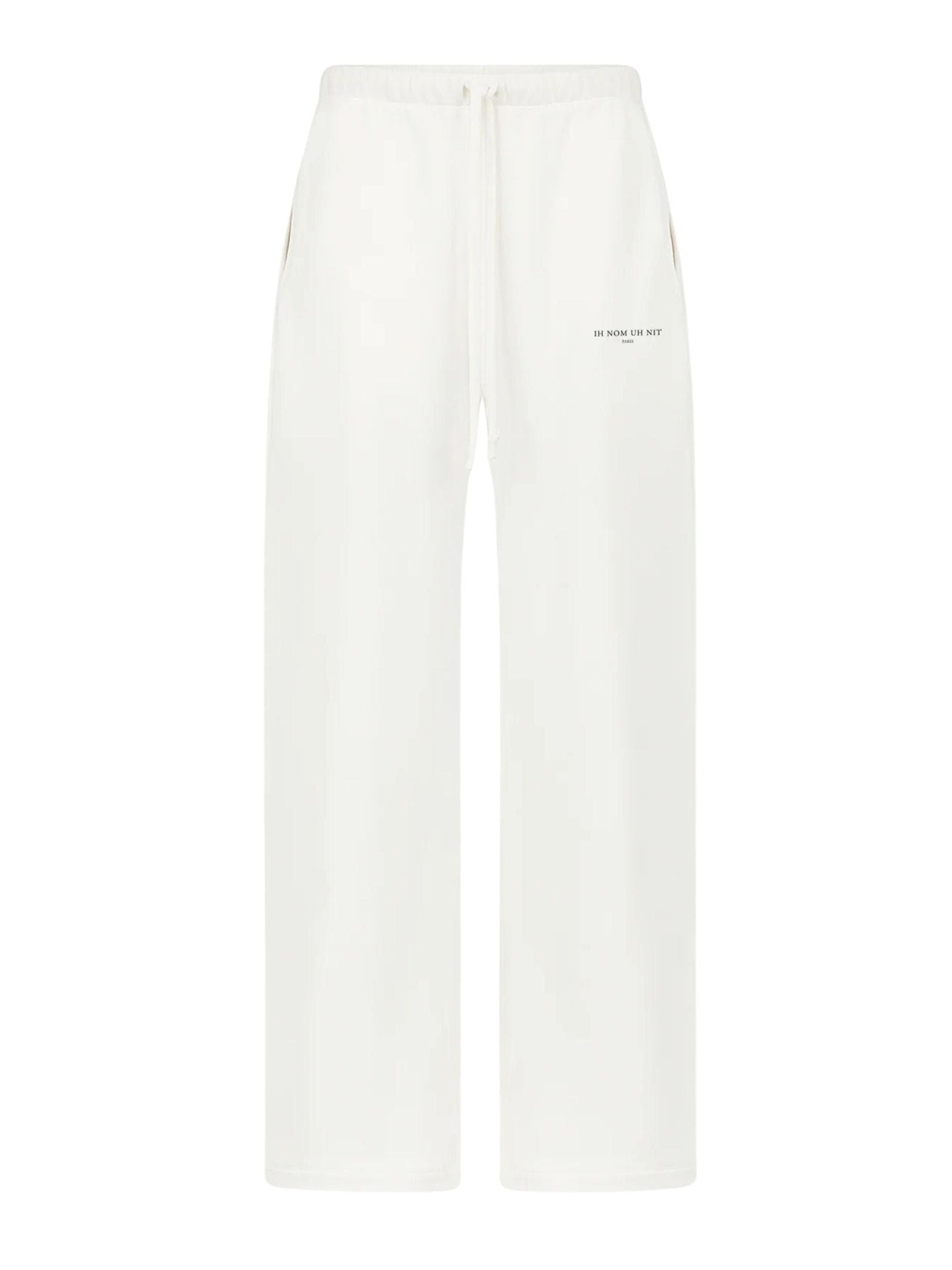 Wide sweatpants small logo