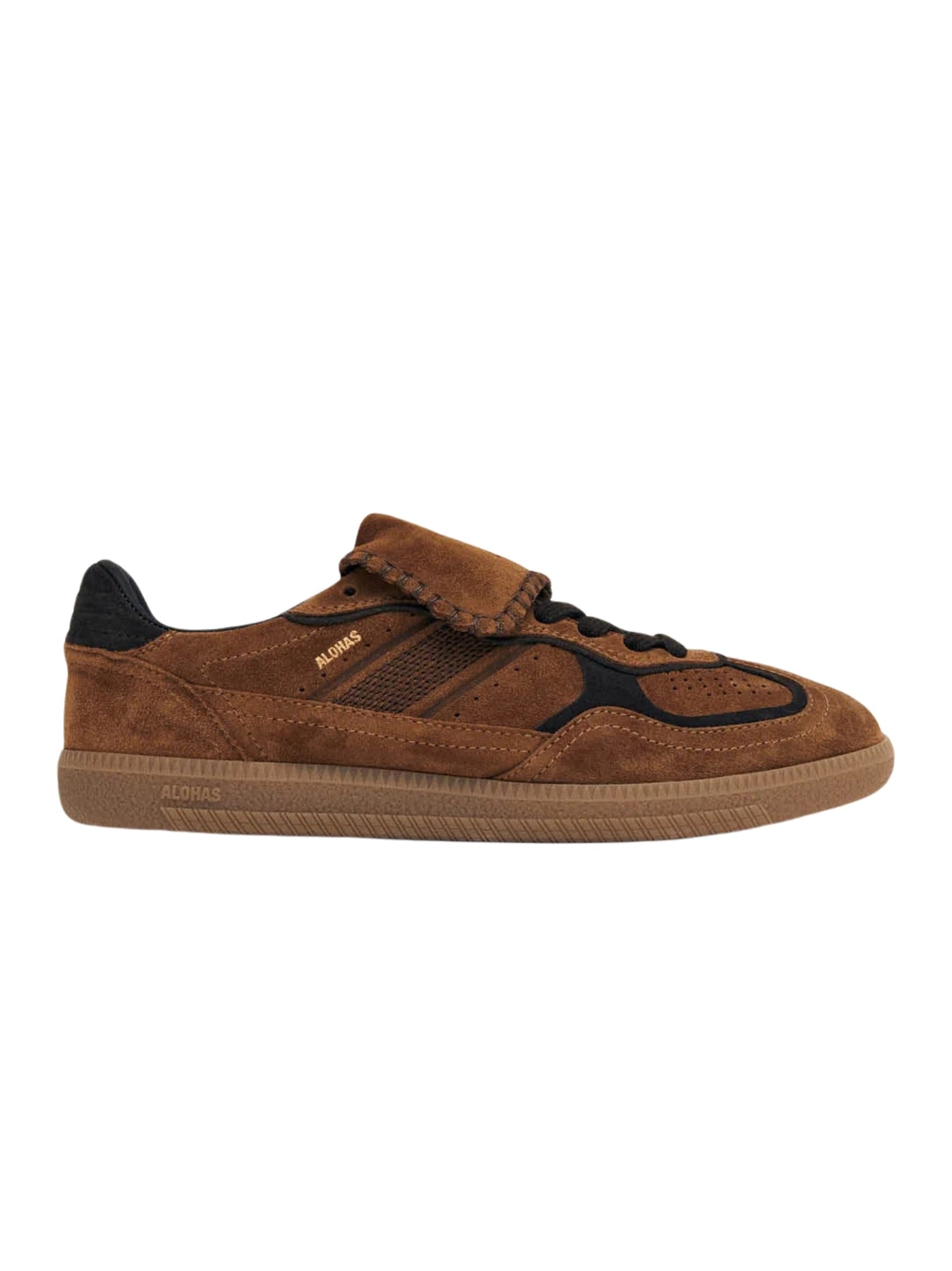Tb.490 club suede brown leather sneakers