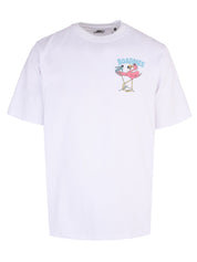 Boardies flam-ringo crew neck t-shirt