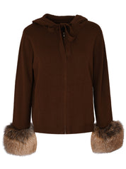 The drawstring hoodie with cuffs