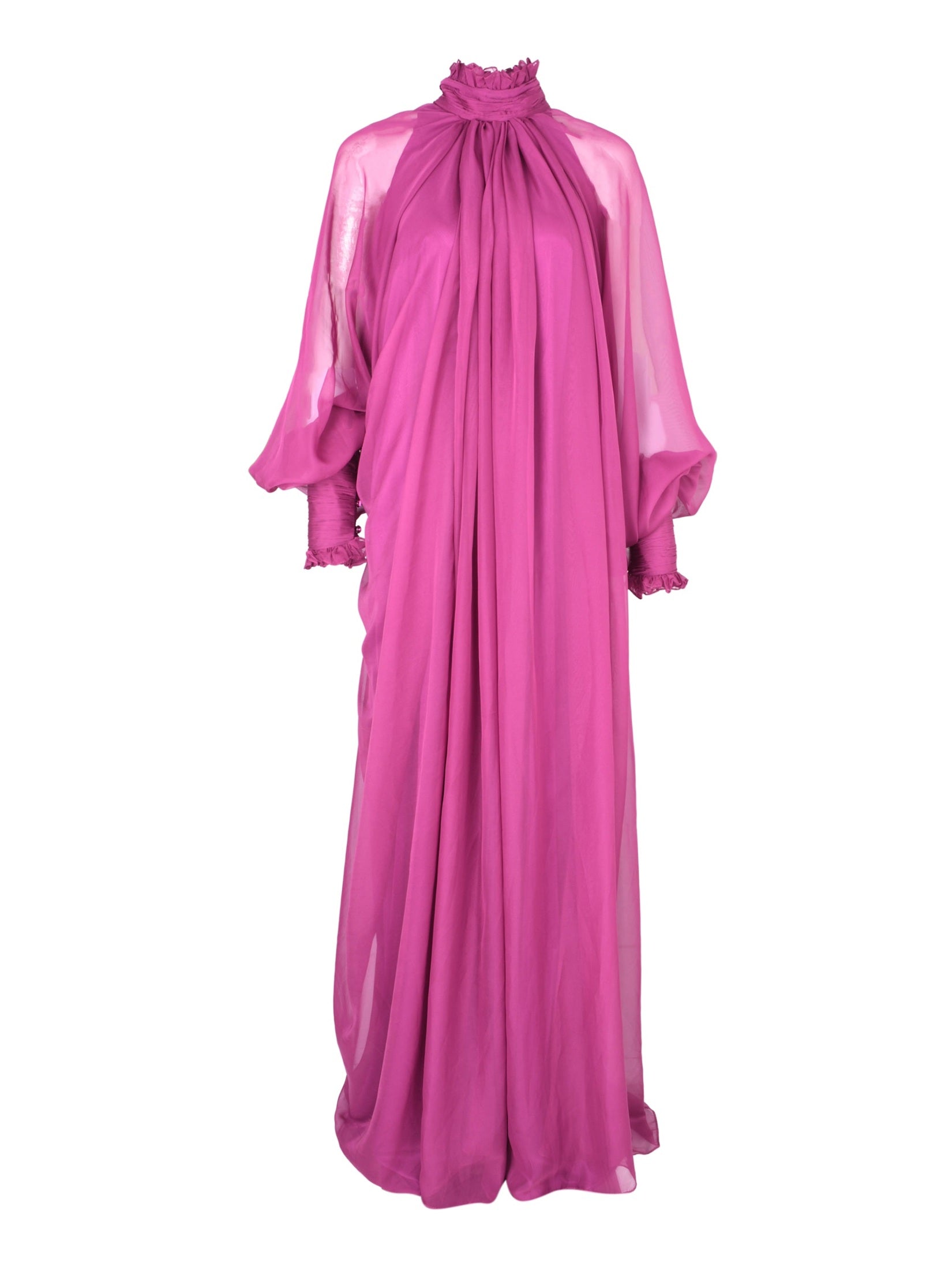 Perla chiffon maxi dress