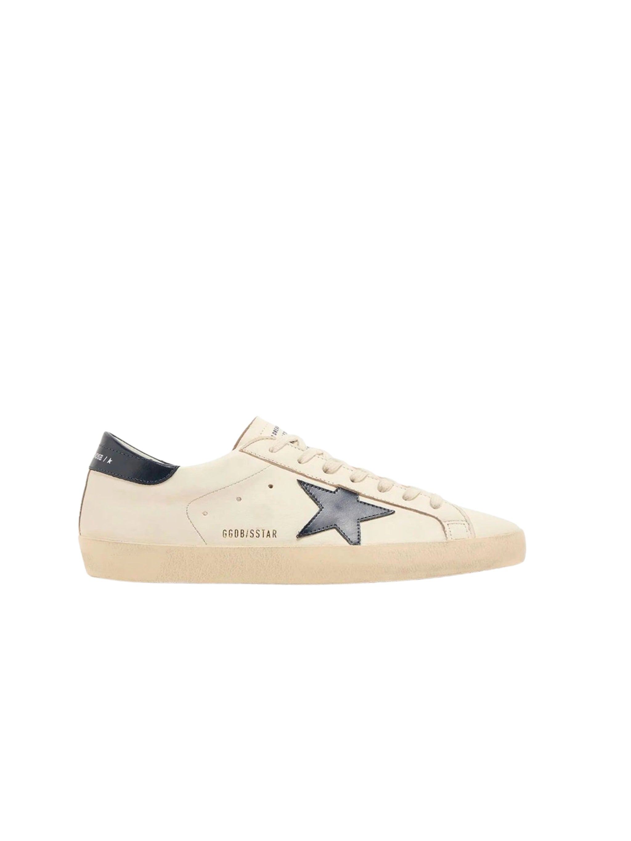 SUPER-STAR NAPPA UPPER SHINY LEATHER STAR AND HEEL