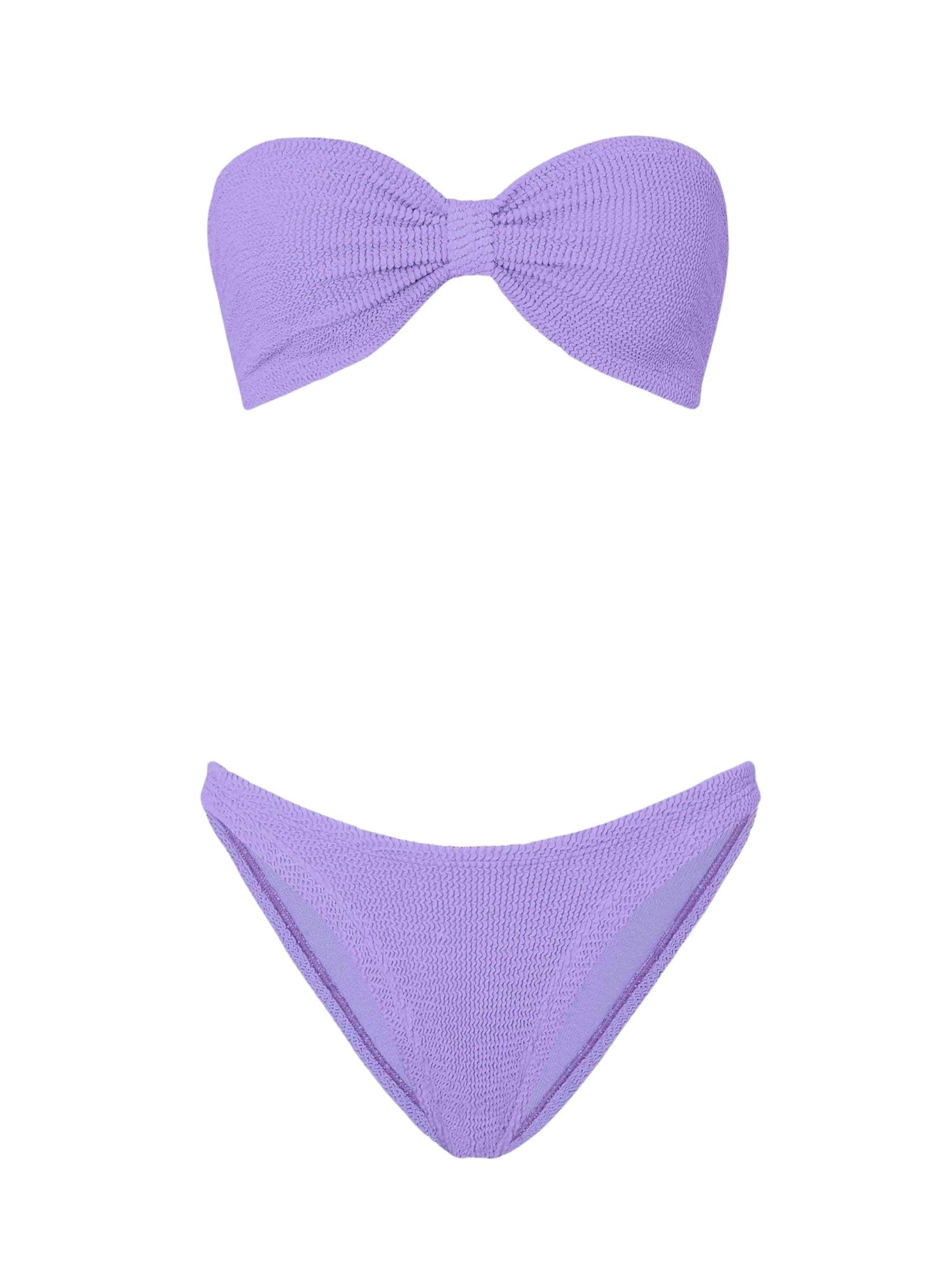 Jean bikini crinkle lilac