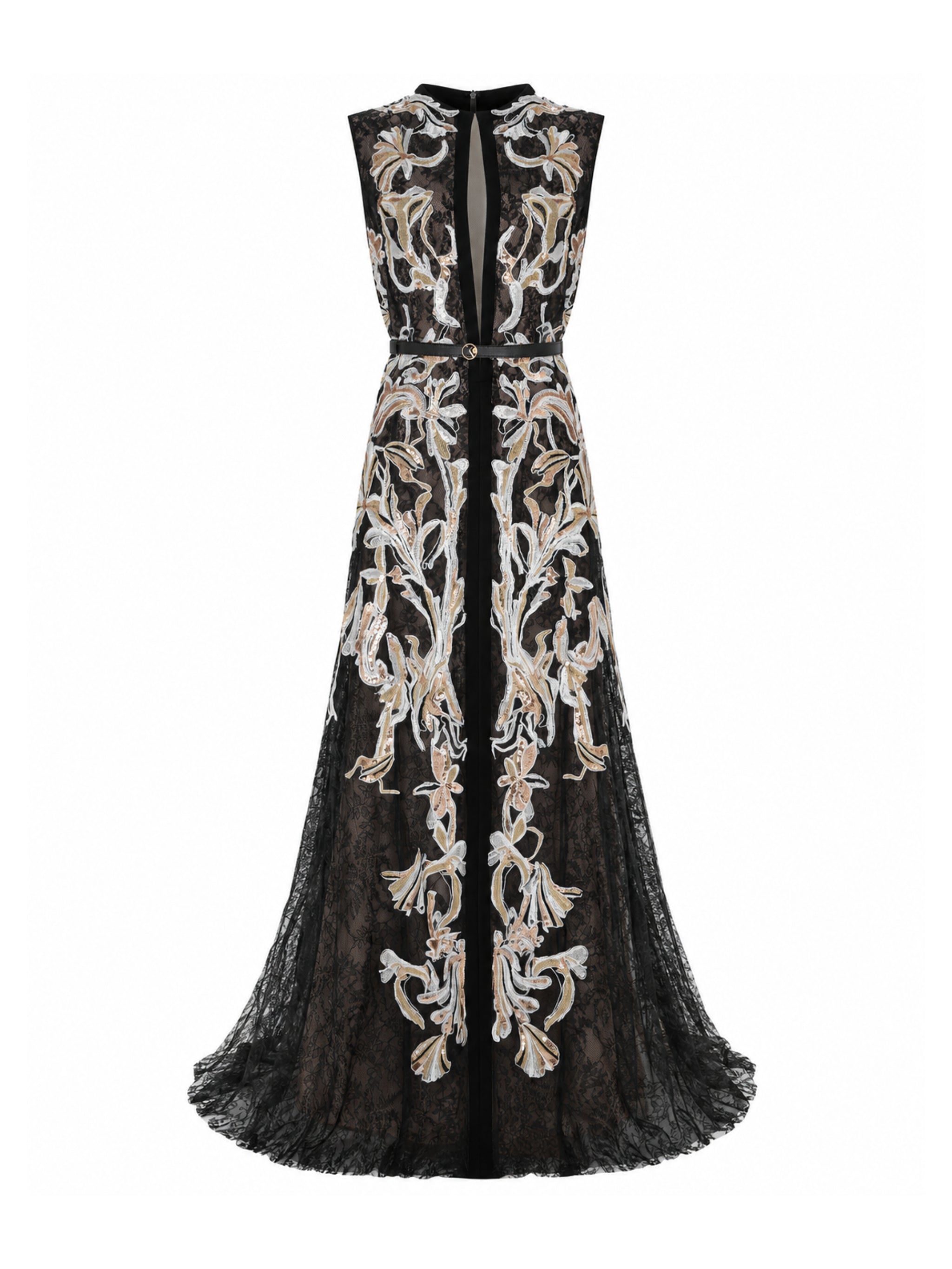 Embroidered Lace Dress