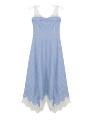 Avaleigh cotton lace midi dress