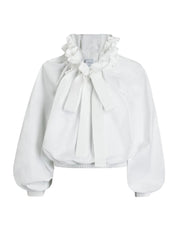 La Patou Blouse in recycled faille