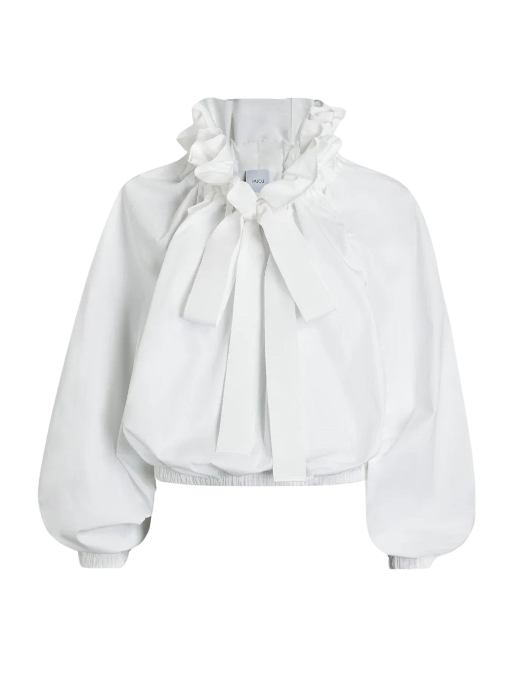 La Patou Blouse in recycled faille
