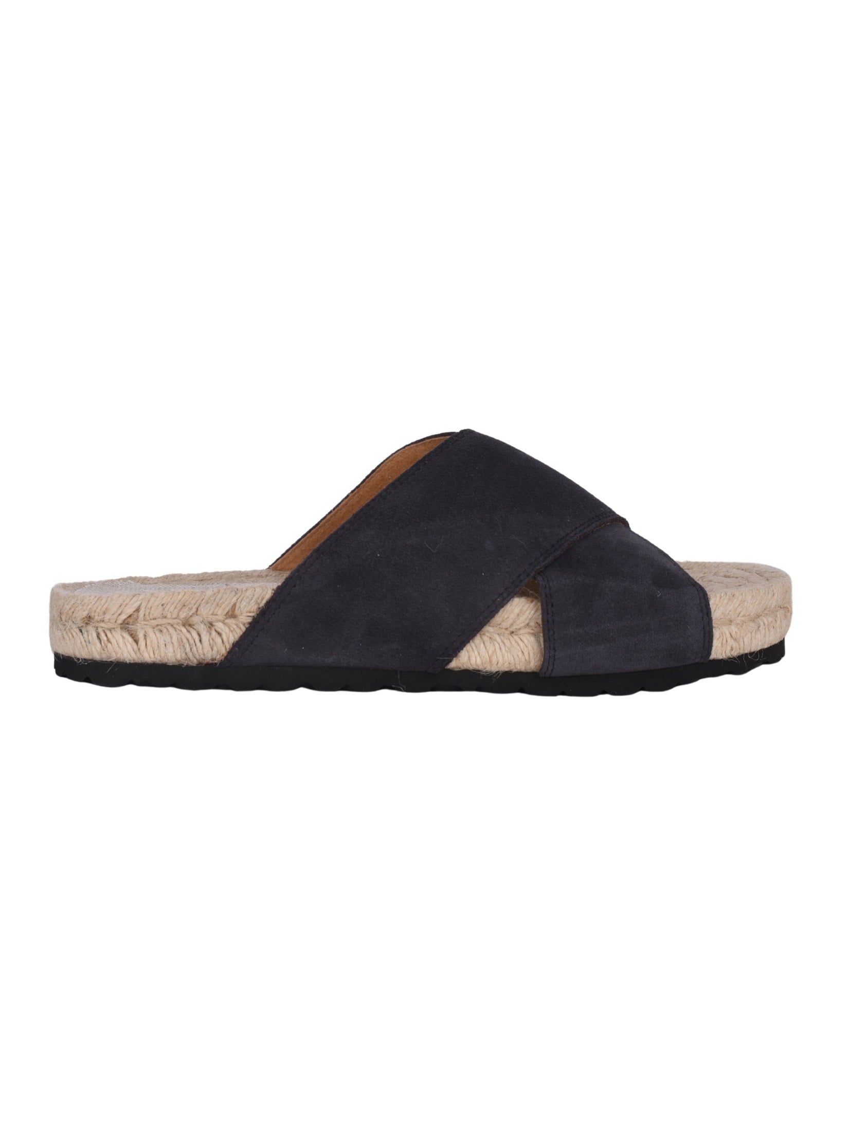 Crossed bands sandals