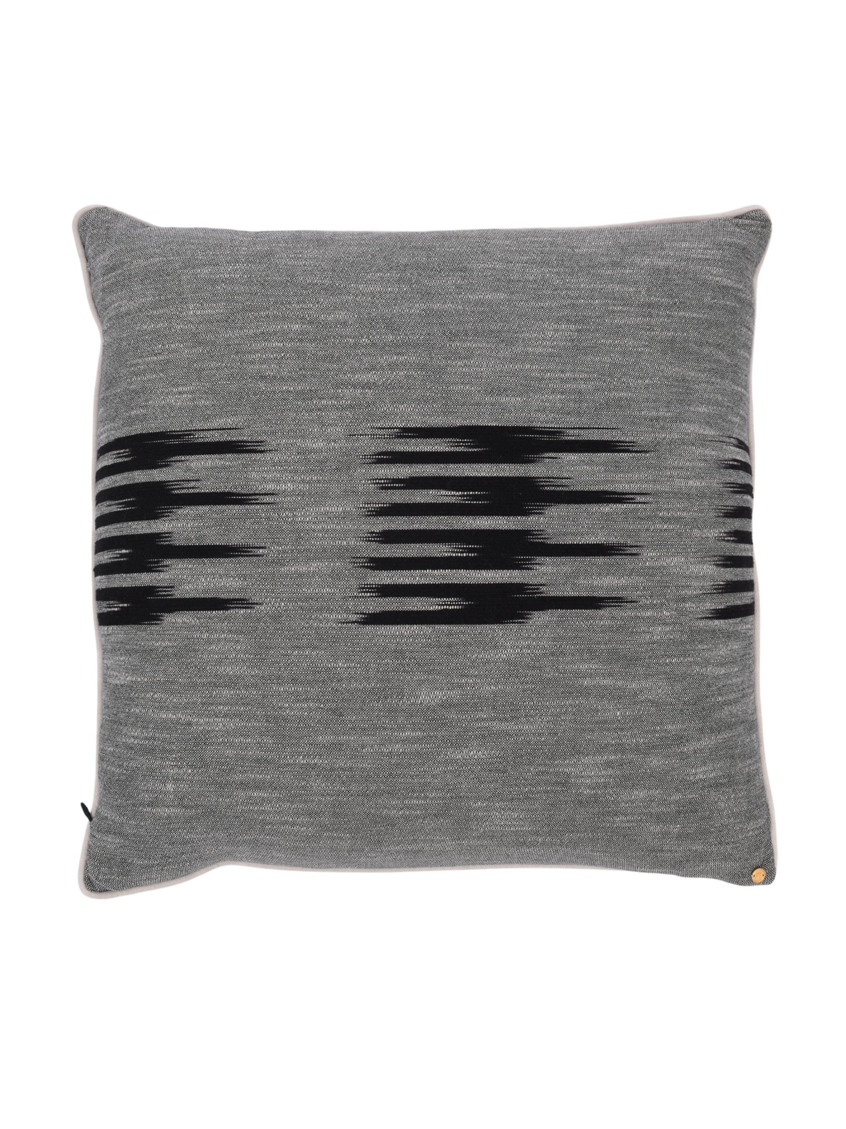 Peshtemal ikat cotton pillow