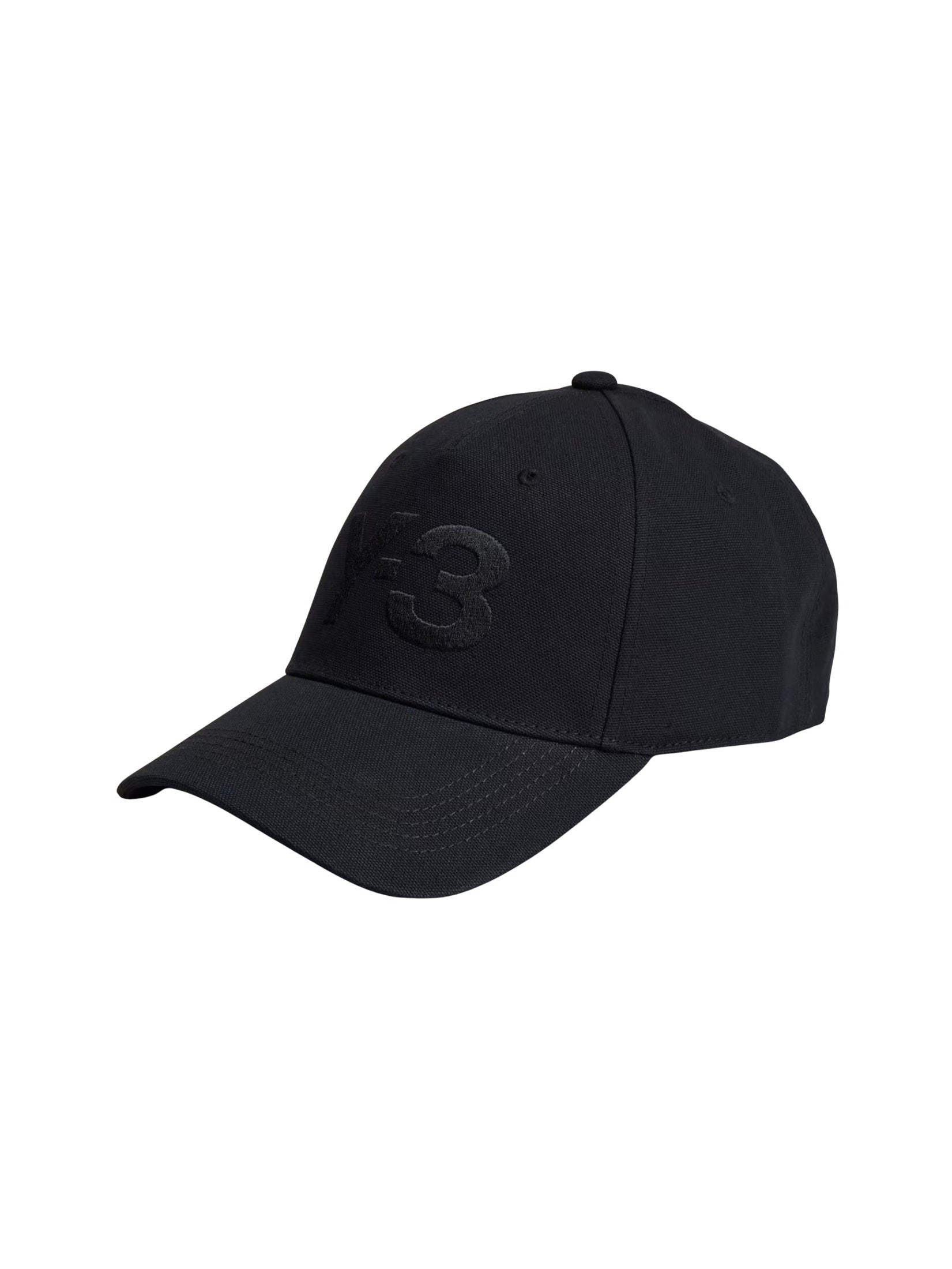 Y-3 logo cap black
