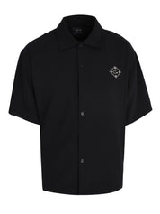 CENMAR BLACK HEAVY COTTON SHIRT