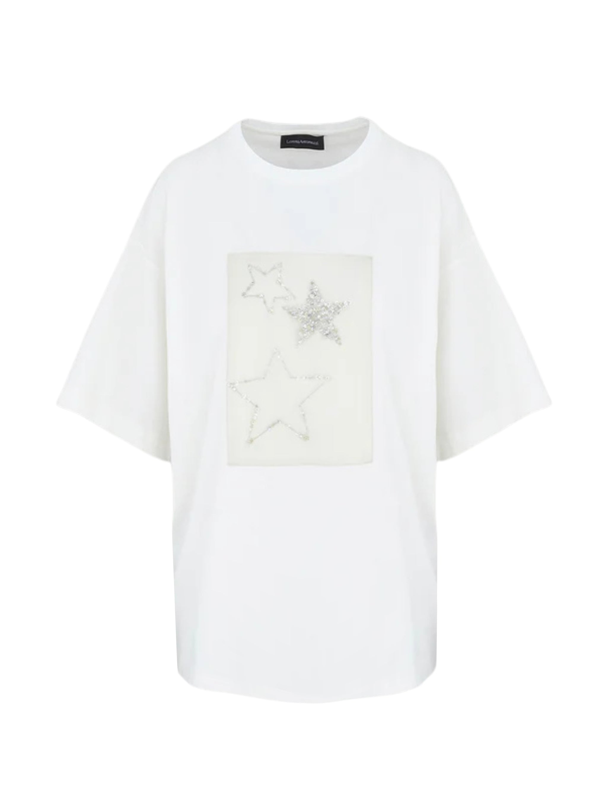 EMBROIDERED COTTON T-SHIRT
