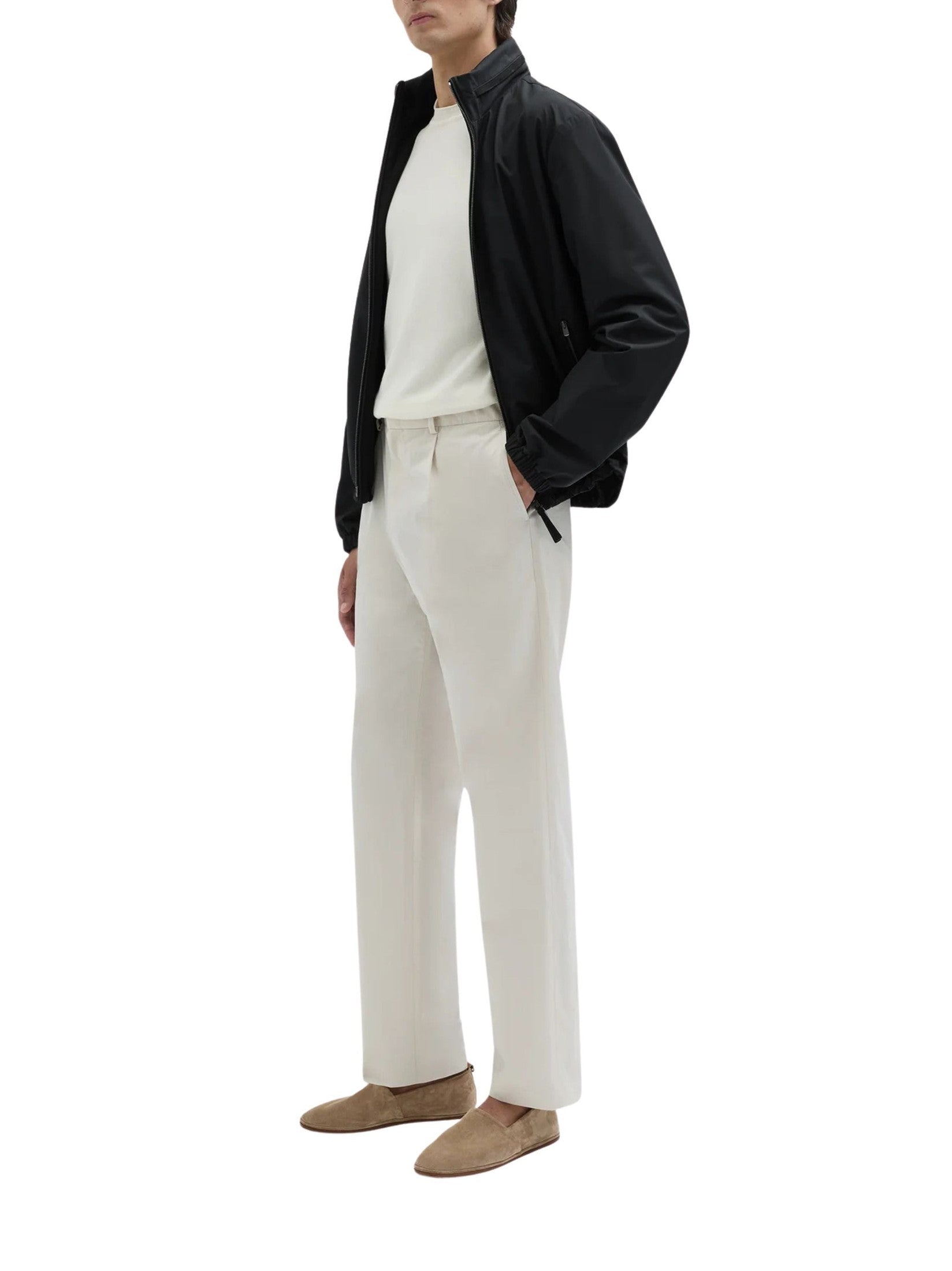 Caban jacket nylon tech twill