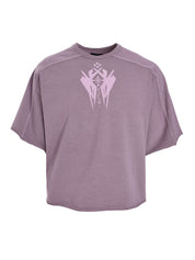 CROSS SYMBOL WASHED RAGLAN T-SHIRT