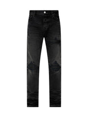 LEATHER STRAIGHT MX1 JEAN
