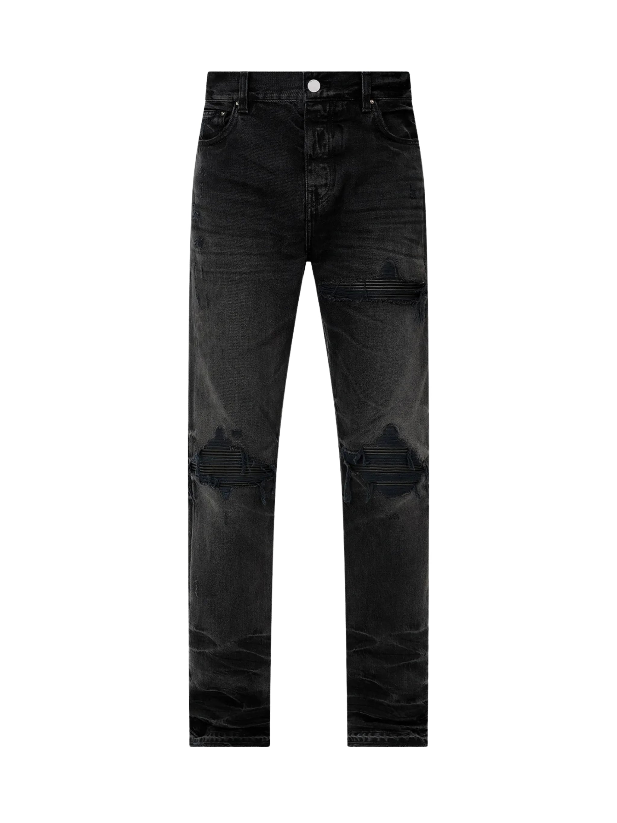 LEATHER STRAIGHT MX1 JEAN