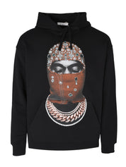 Hoodie mask jewerly print