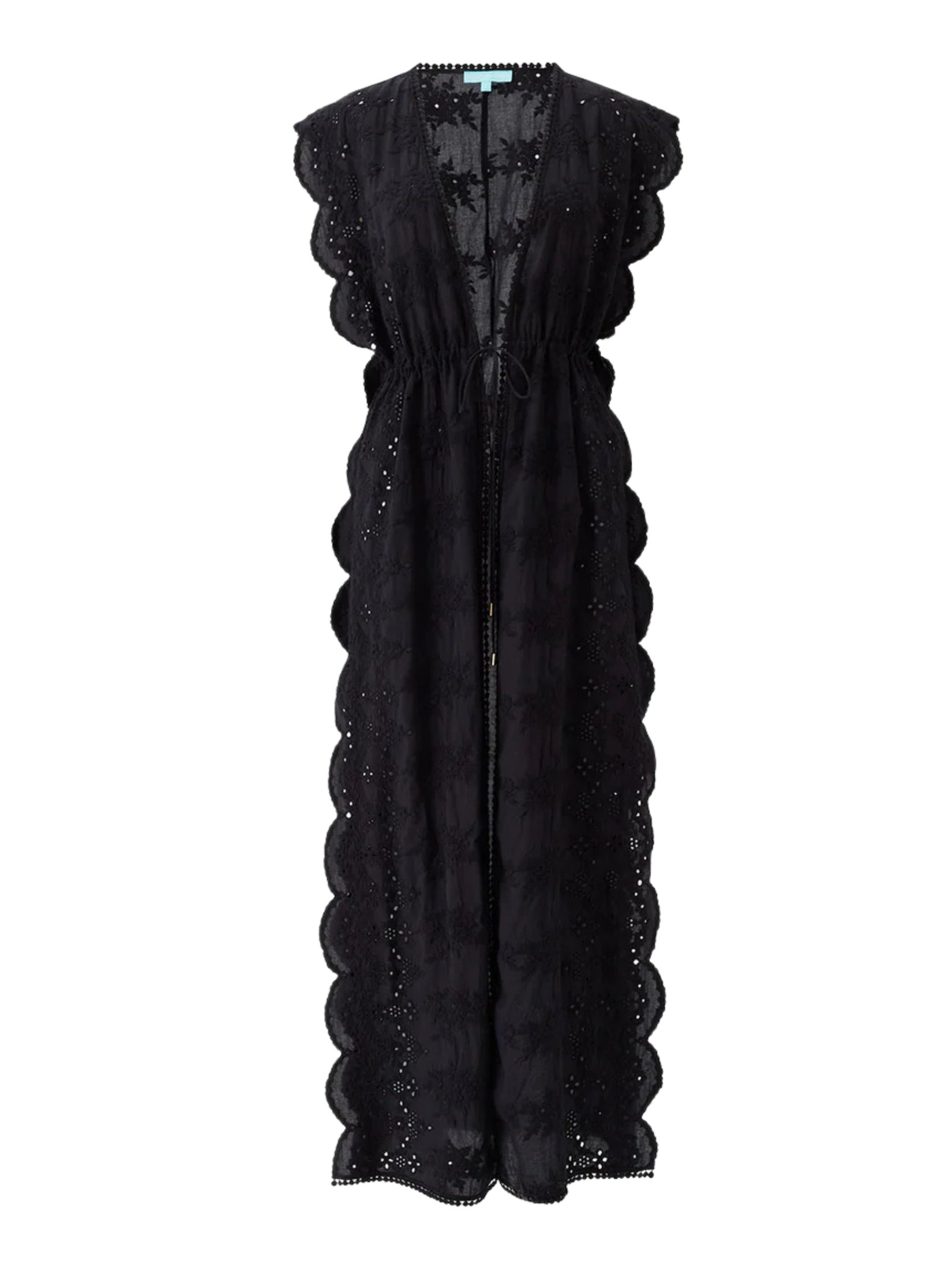 Talitha Black Kaftan beachwear