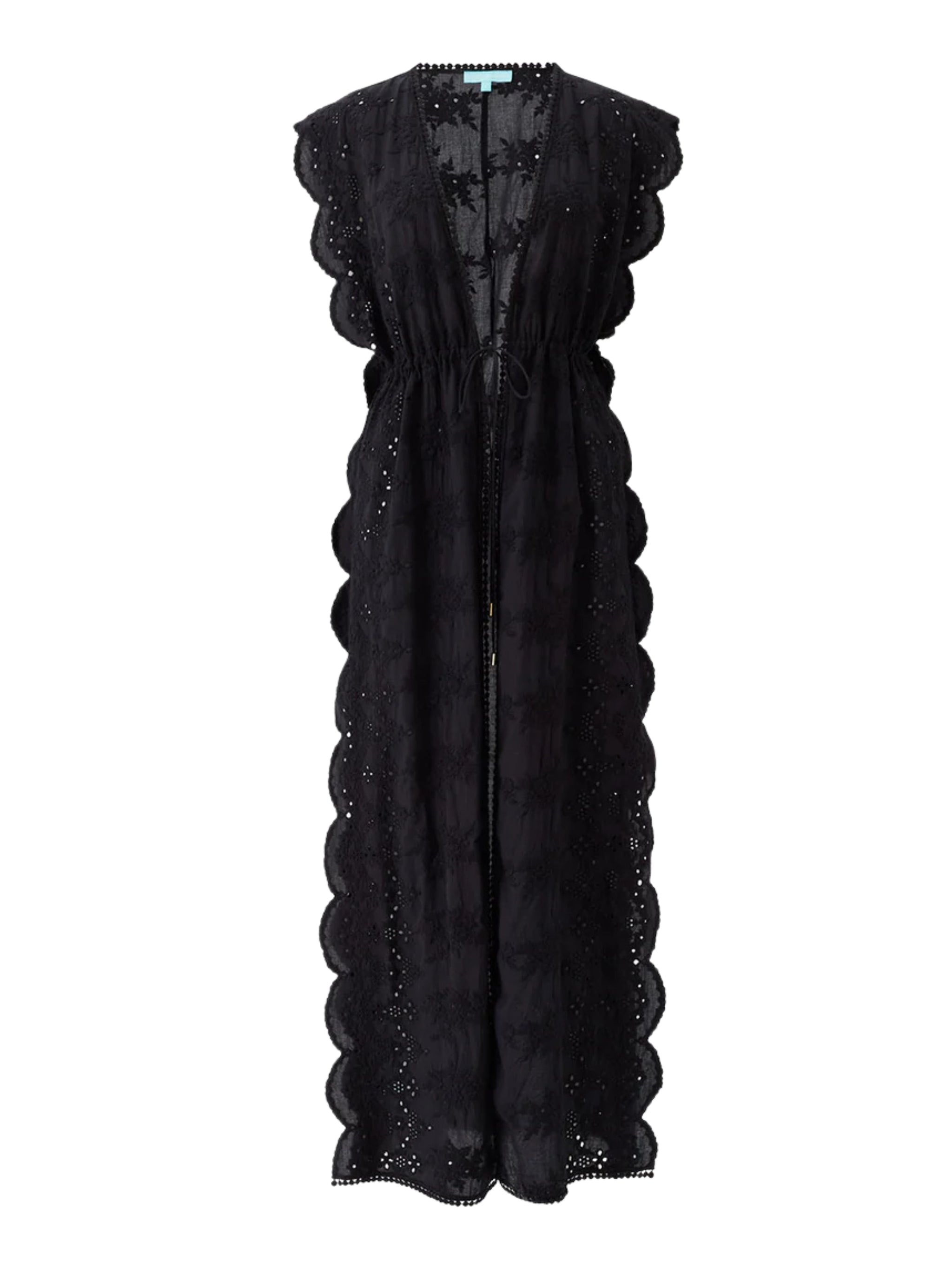 Talitha Black Kaftan beachwear