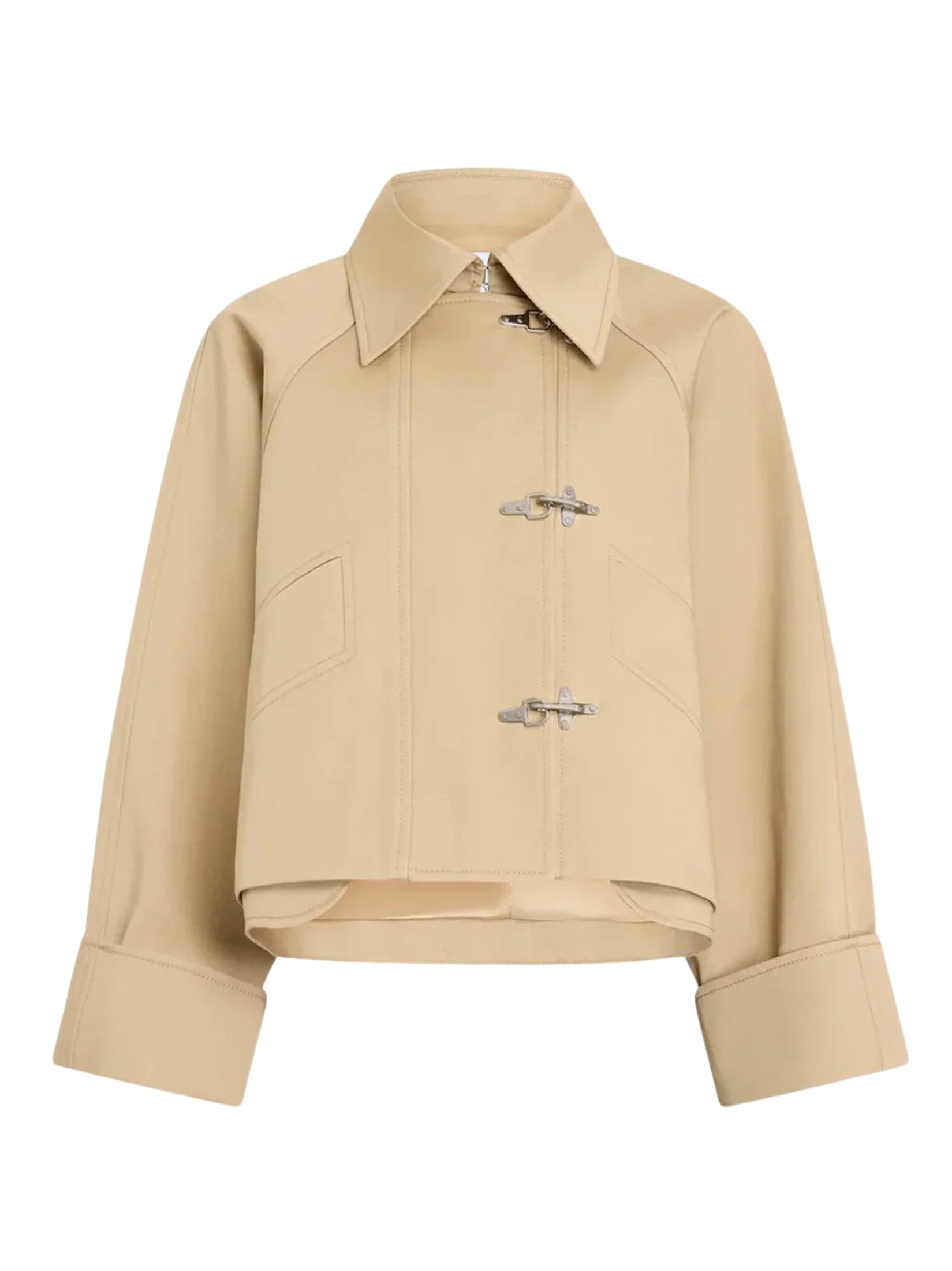 Organic Cotton Oversized Short Parka
