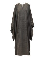 Butterfly cotton/silk kaftan