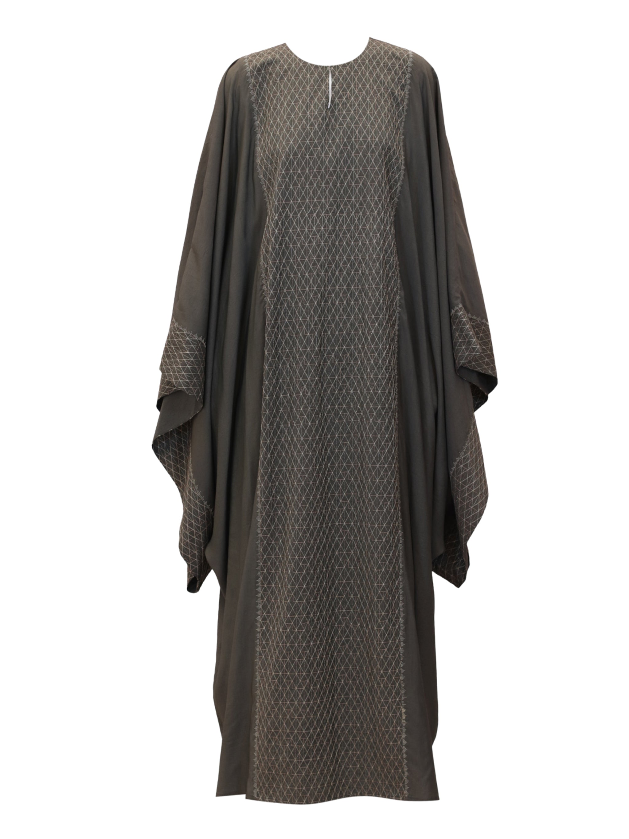 Butterfly cotton/silk kaftan