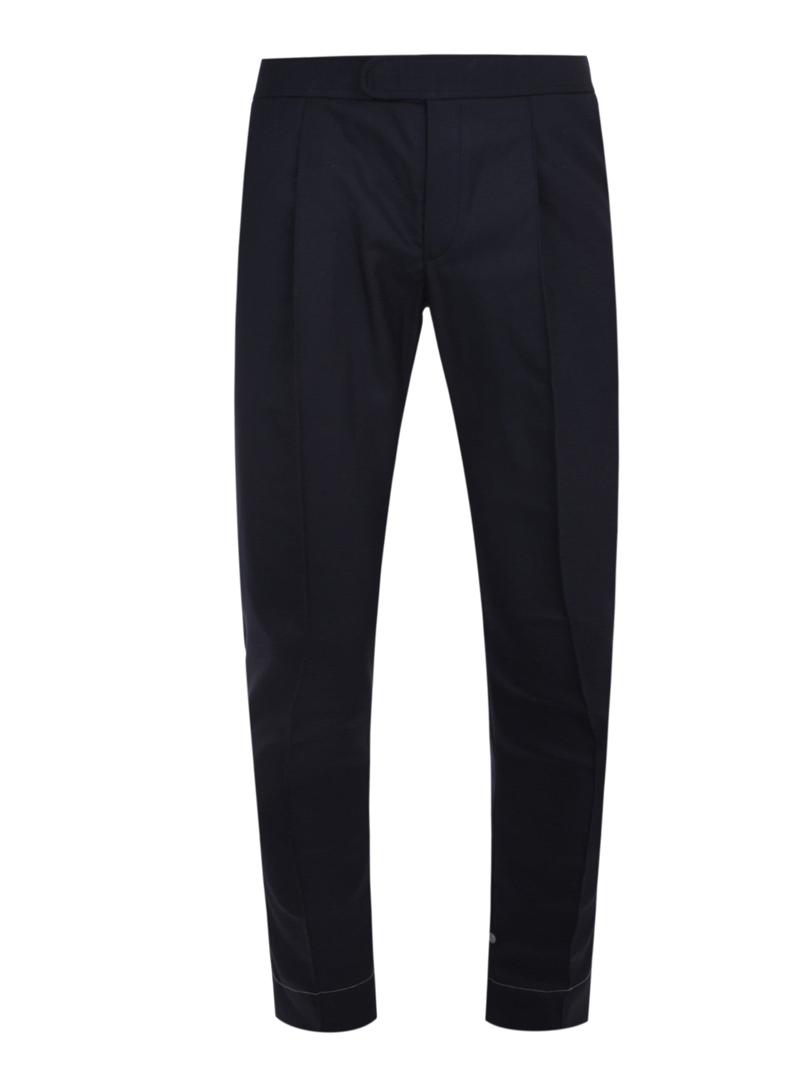 Melbourne Pleated Wool Trousers
