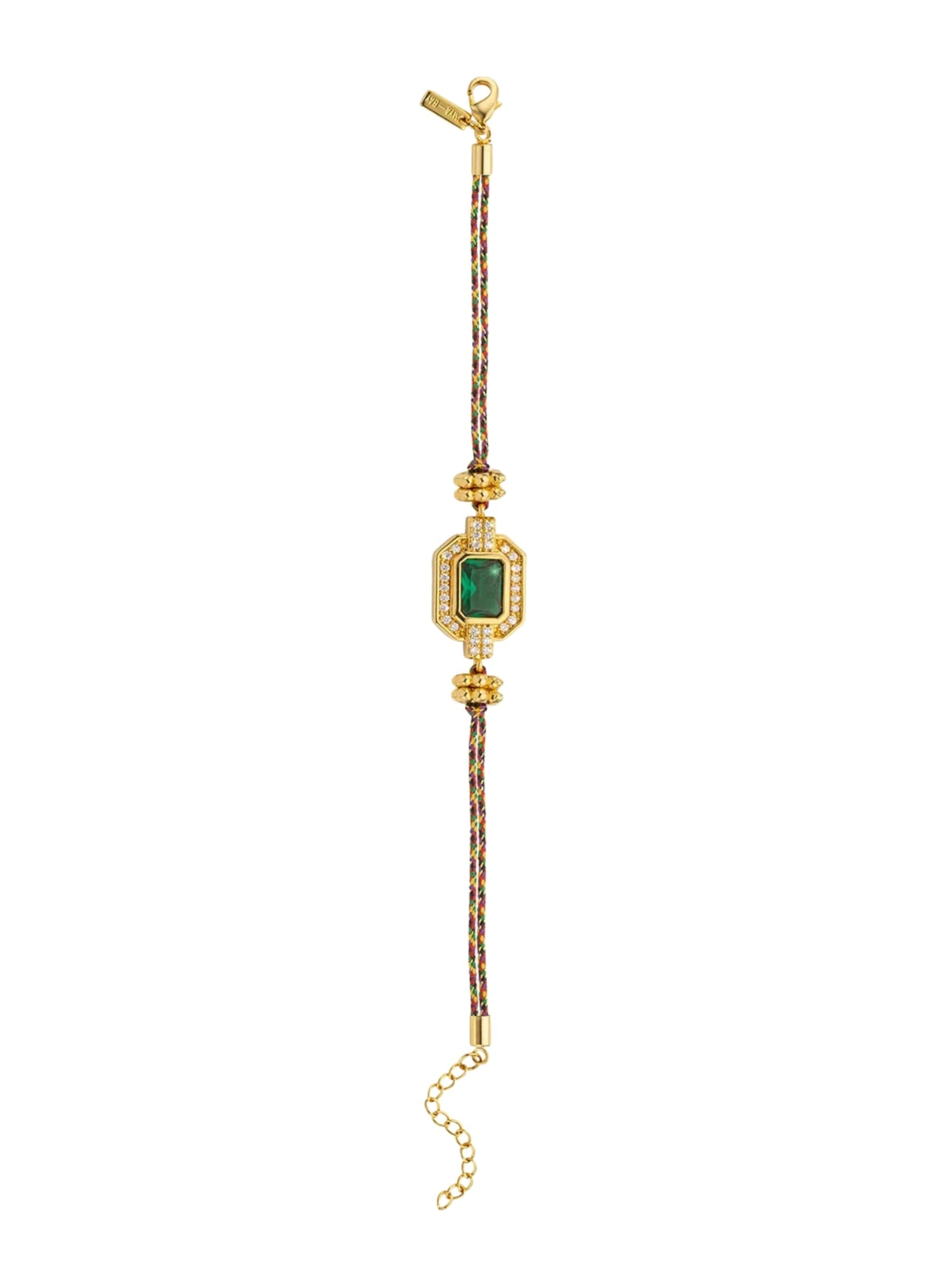 Green shiny art deco