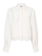 Ames embroidered linen shirt
