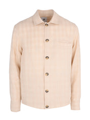 Jacket undecostructed shirt jacket shirt collar & wrist unlined regular fit