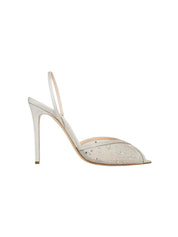 Katy sling mesh glitz 105 silver