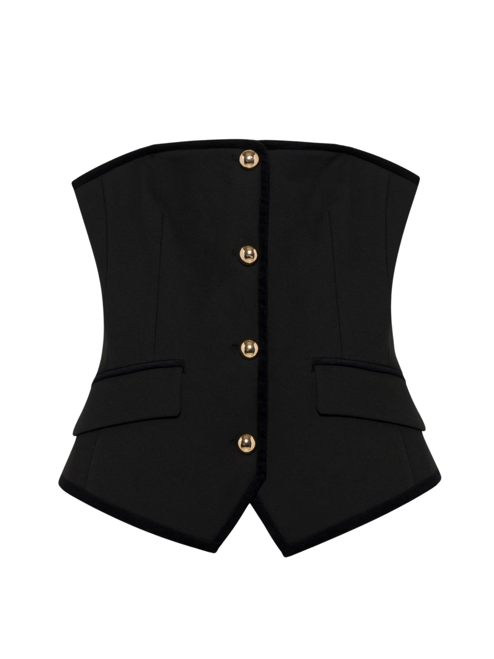 Cambrie bustier top