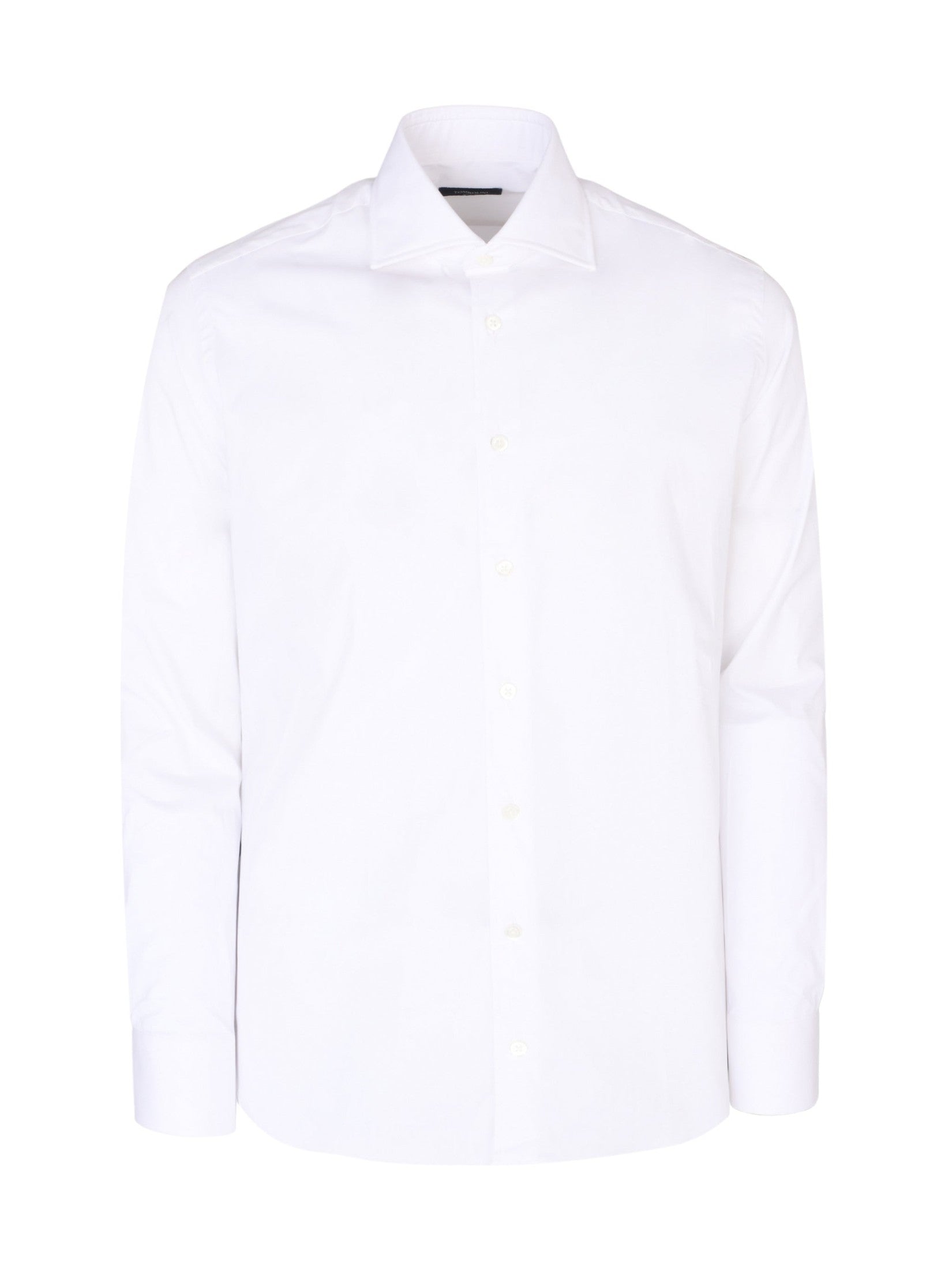 Slim shirt - semi-franc collar