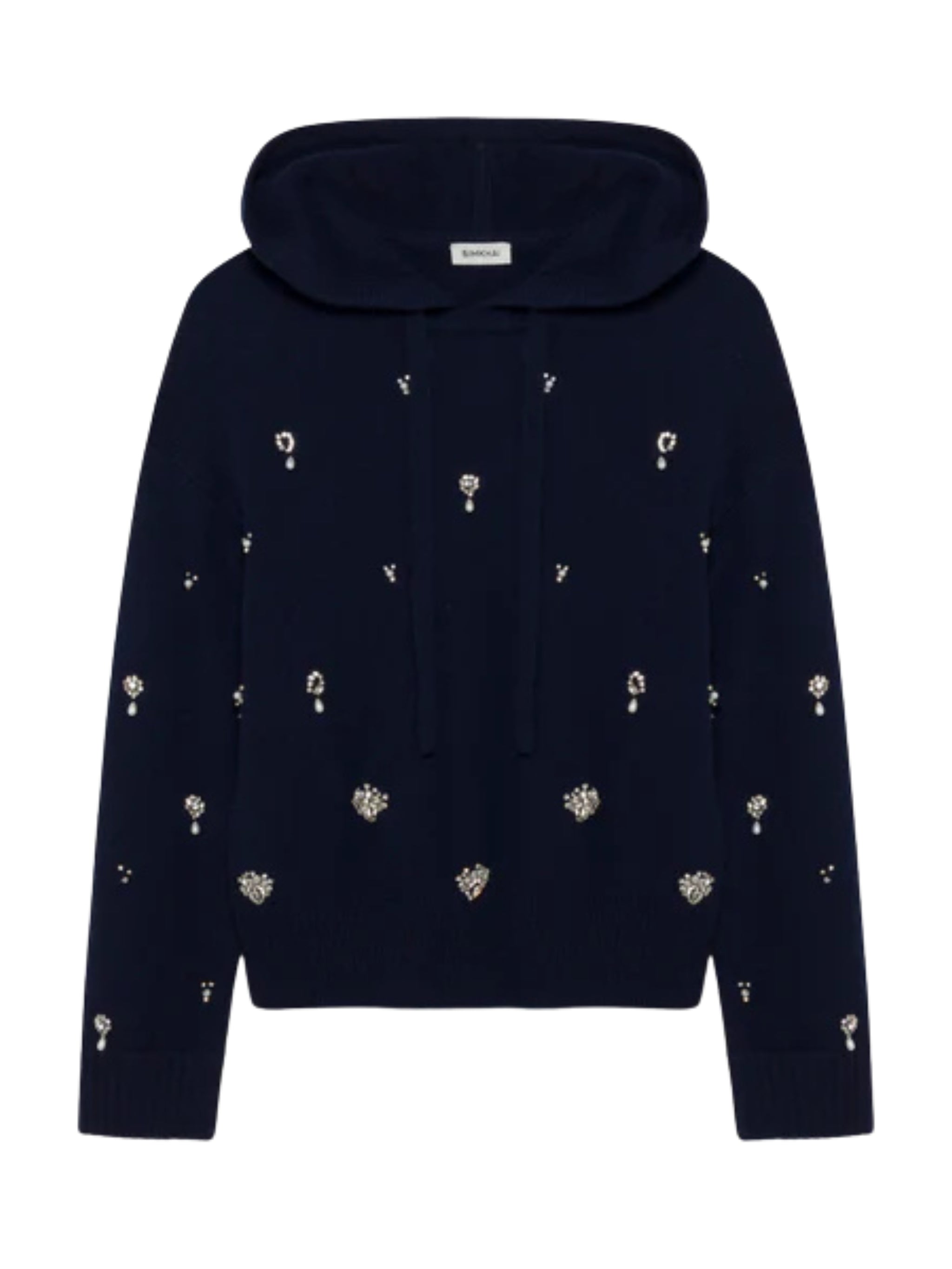 Karmen Embellished Hooded Top