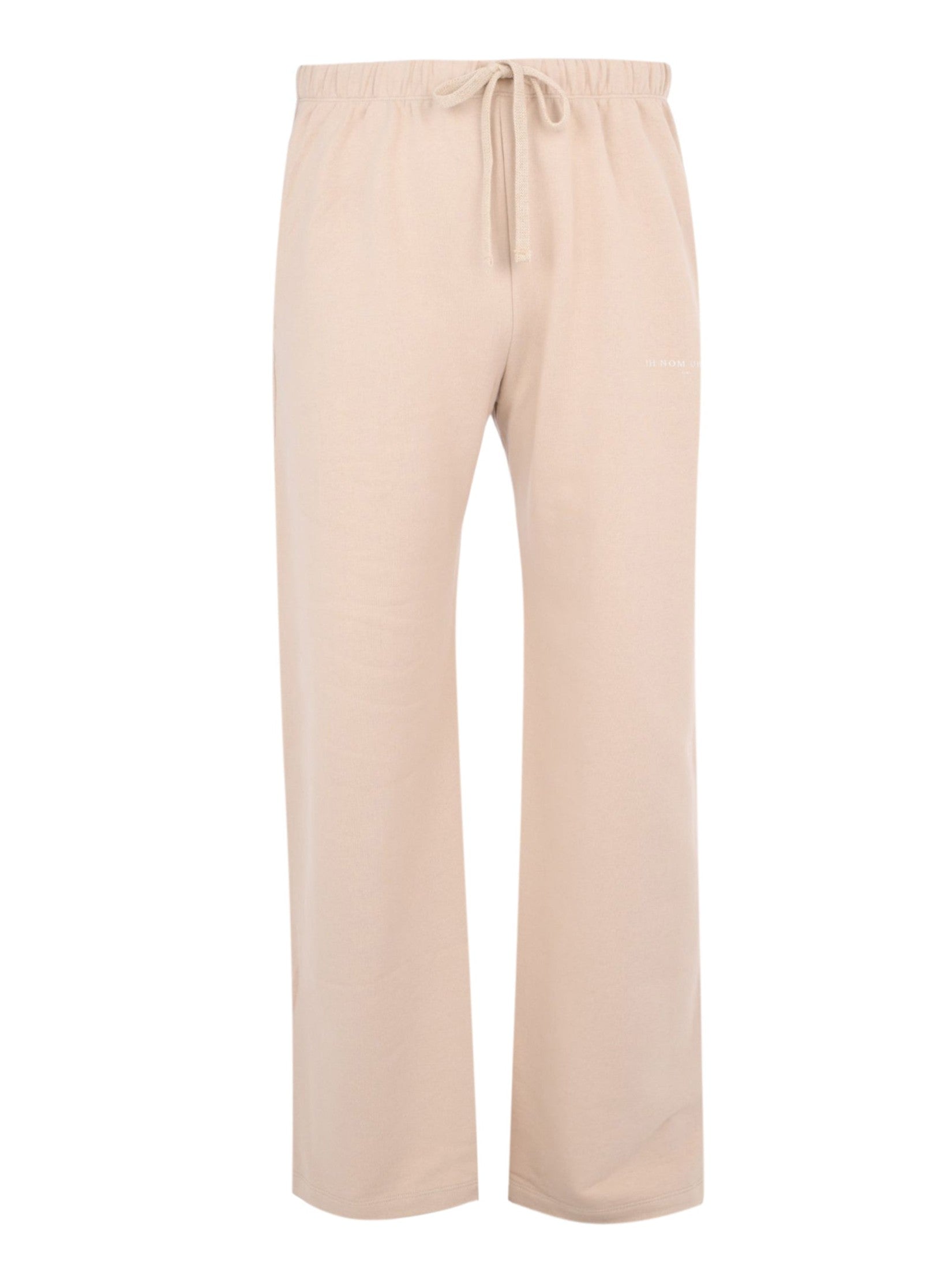 Wide sweatpants small logo