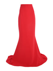 GAYETA HIGH WAISTED FISHTAIL LONG SKIRT