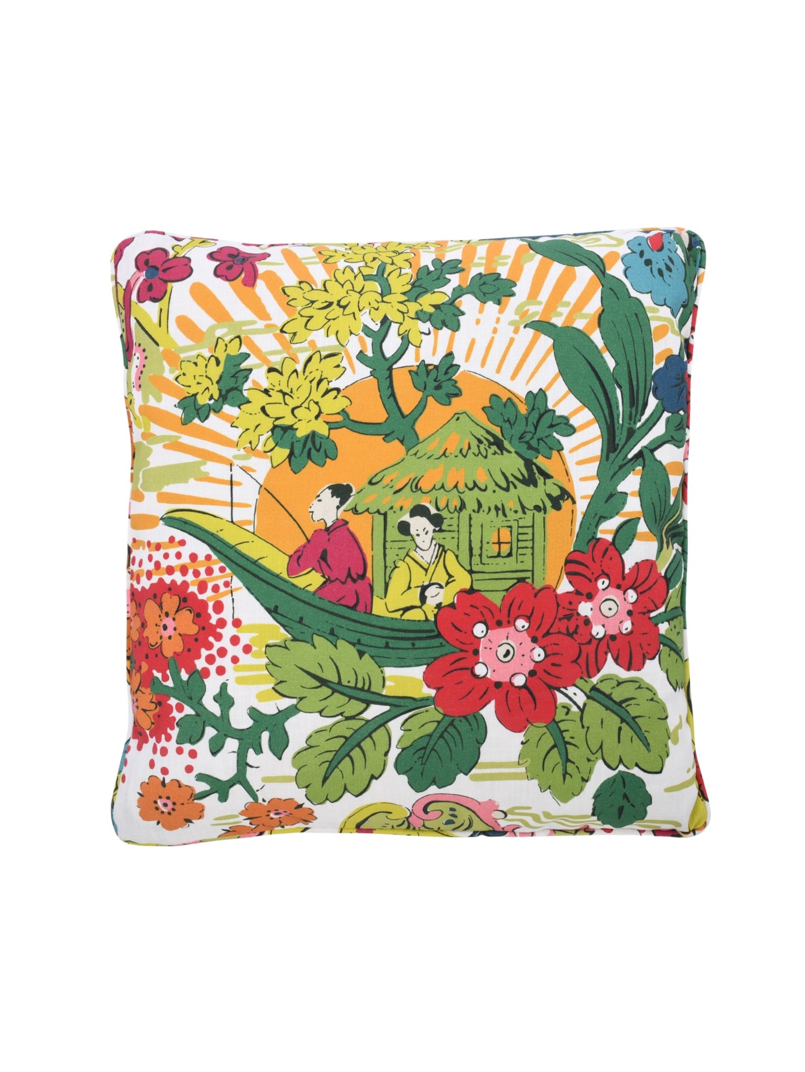 50*50 cushions chinoisrie
